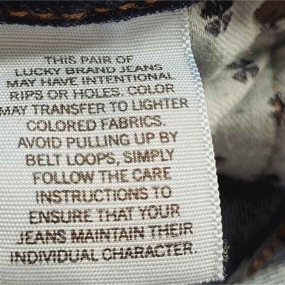 Lucky Brand Lolita Capri Dark Wash Stretch Jeans Size 0/26 - Picture 12 of 12